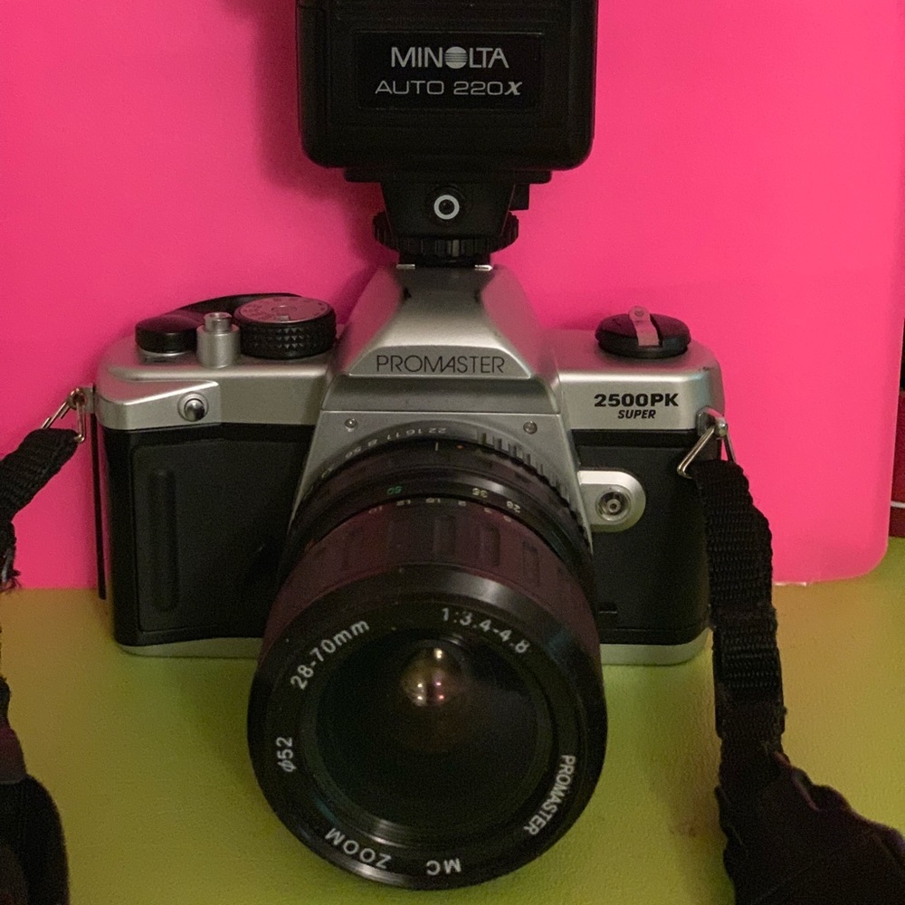 Black and white camera